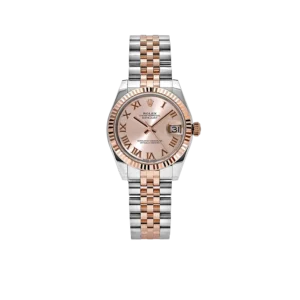 Rolex Datejust 31 178271 'Ladies' Rose Gold Stainless Steel Sundust Dial