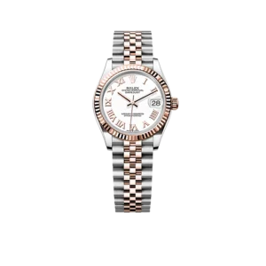 Rolex Datejust 31 278271 'Ladies' Stainless Steel Rose Gold White Roman Numerals Dial (2025)